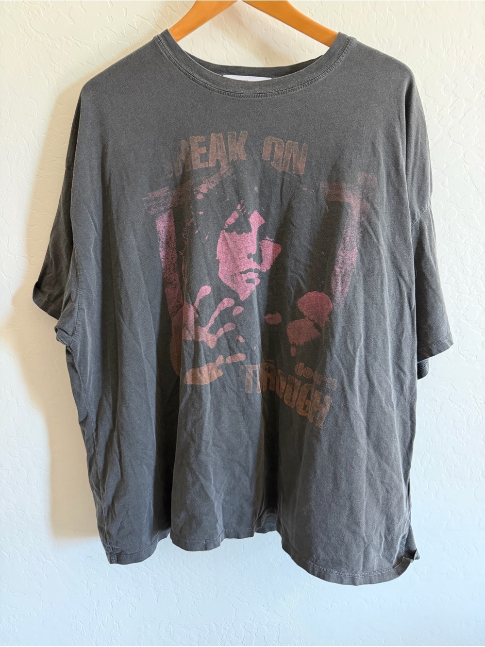 DAYDREAMER The Doors Break On Through OS Graphic Tee Vintage Charcoal